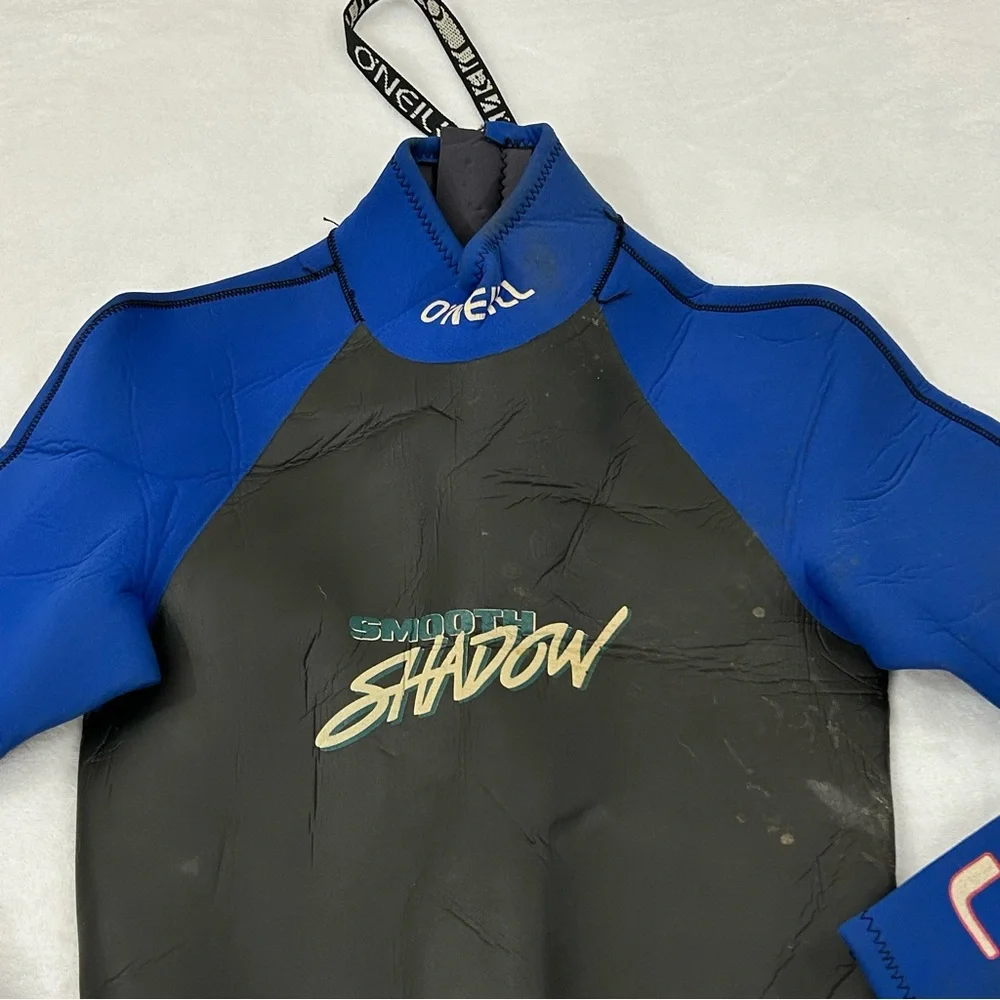 Vintage 90s Oneill Smooth Shadow Snake Skin Surfing Diving Full Wetsuit Mens XL